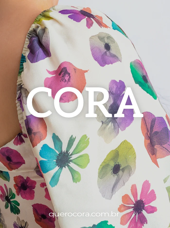 CORA, floral print